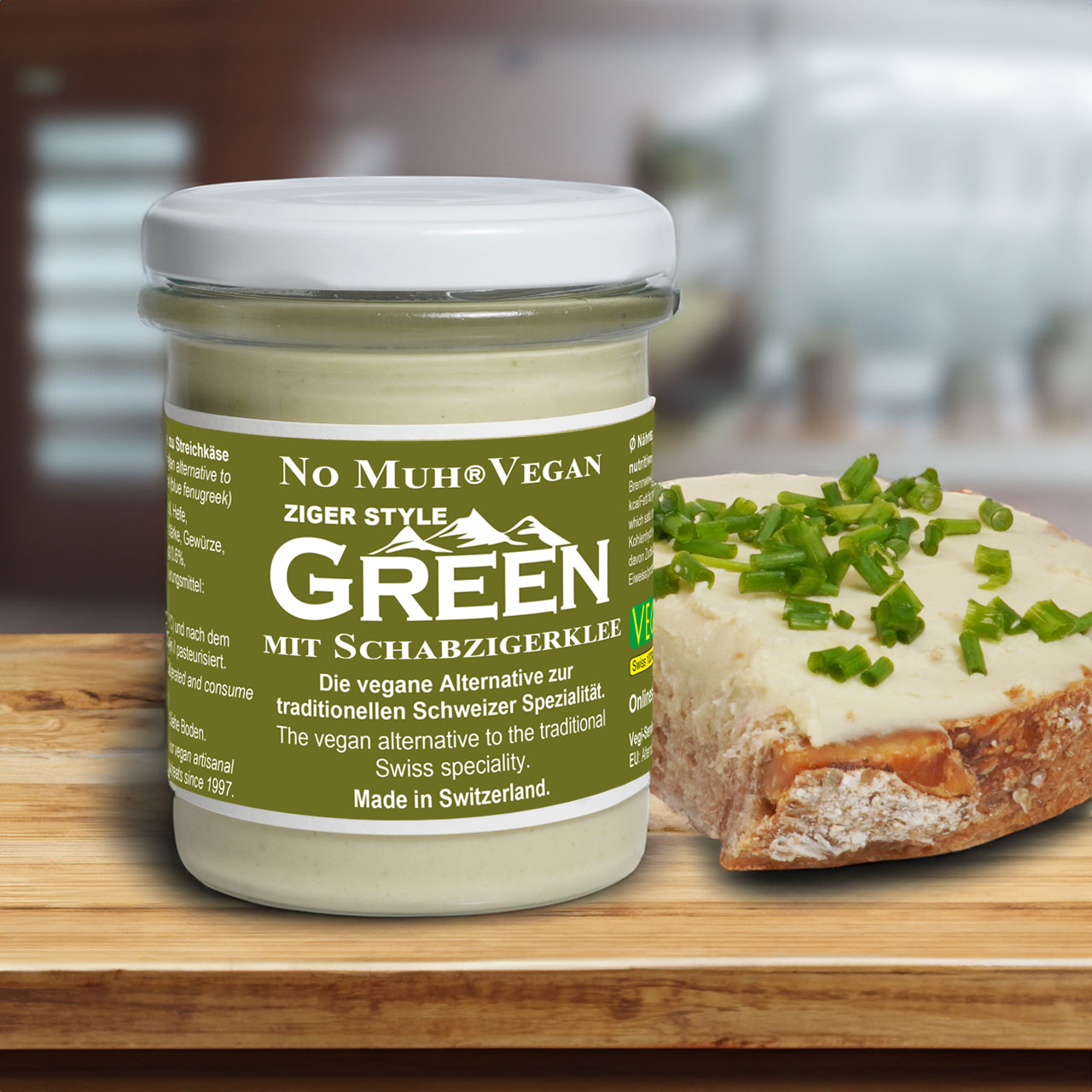 No-Moo, Green - Ziger-Style New: No Muh, Green