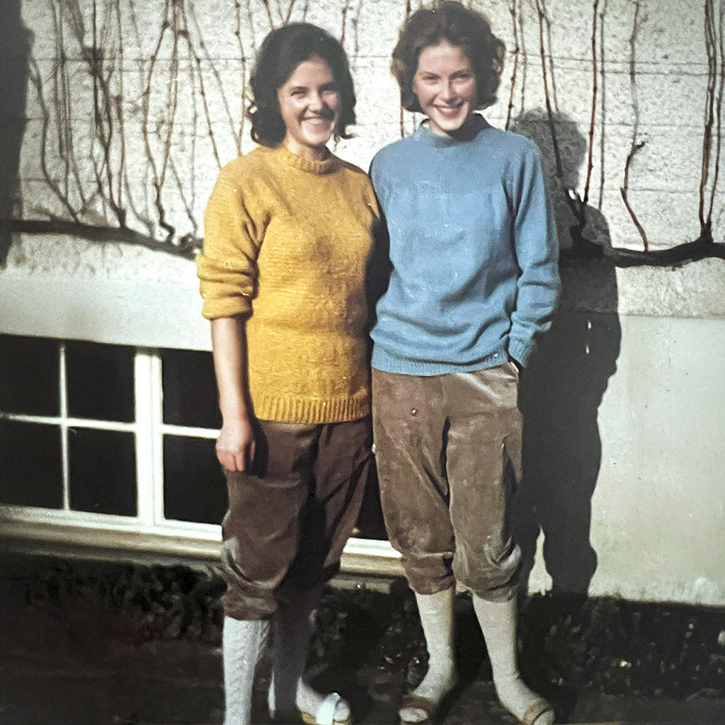Gertrud Schmid mit Tochter Ella