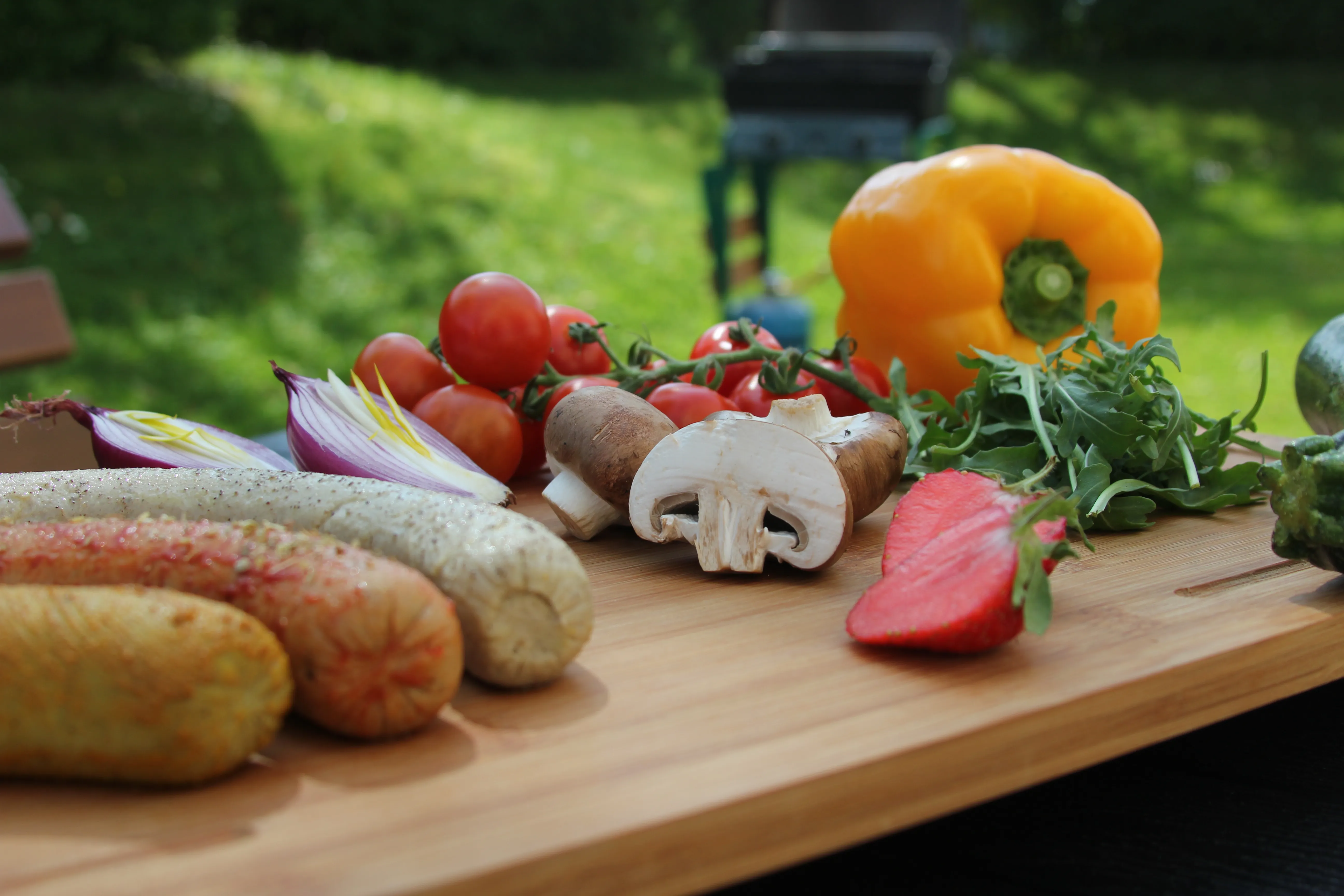 Veganer Grillplausch im Garten von Vegusto