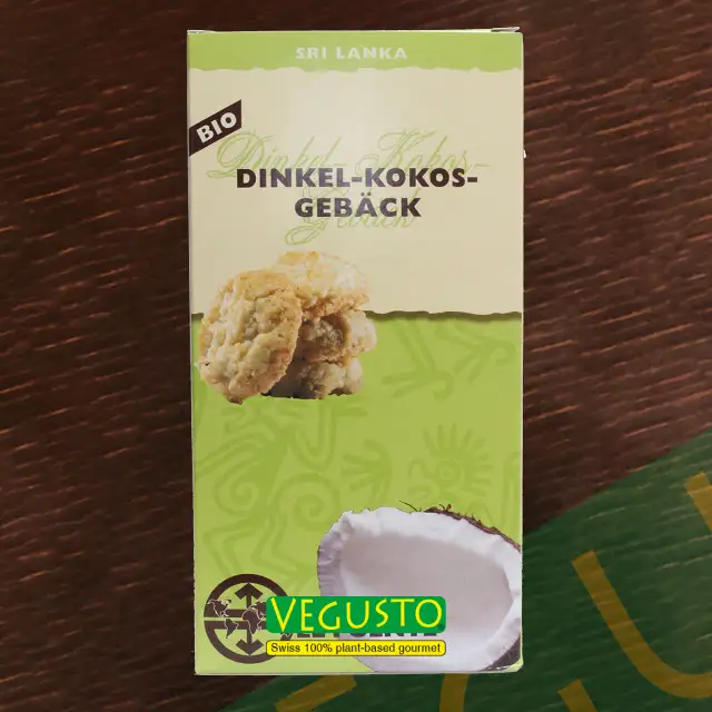 Dinkel-Kokos-Gebäck, Kekse, Bio