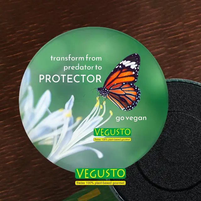 Vegan Pins von Vegusto