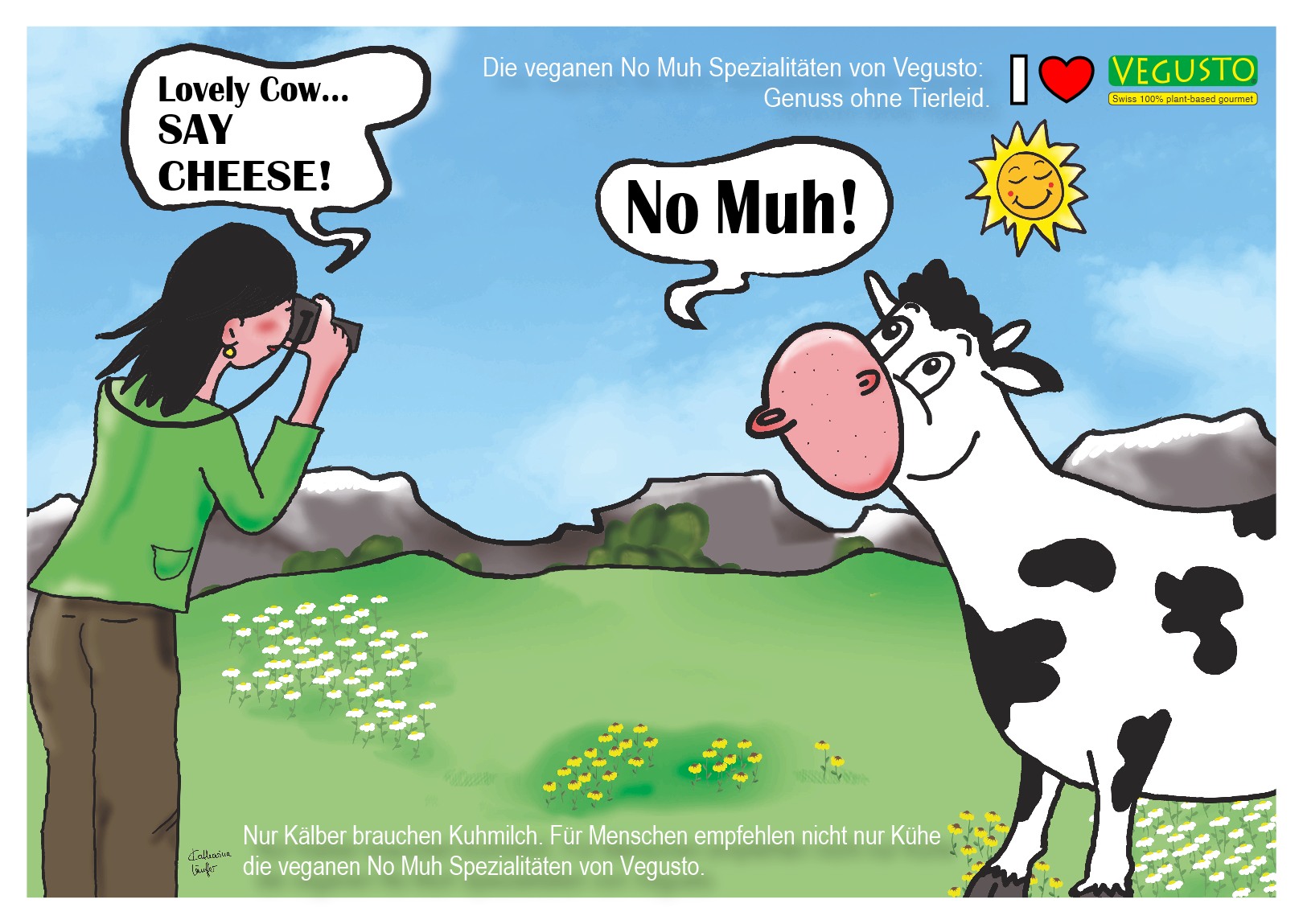 Say cheese - Say No Muh!