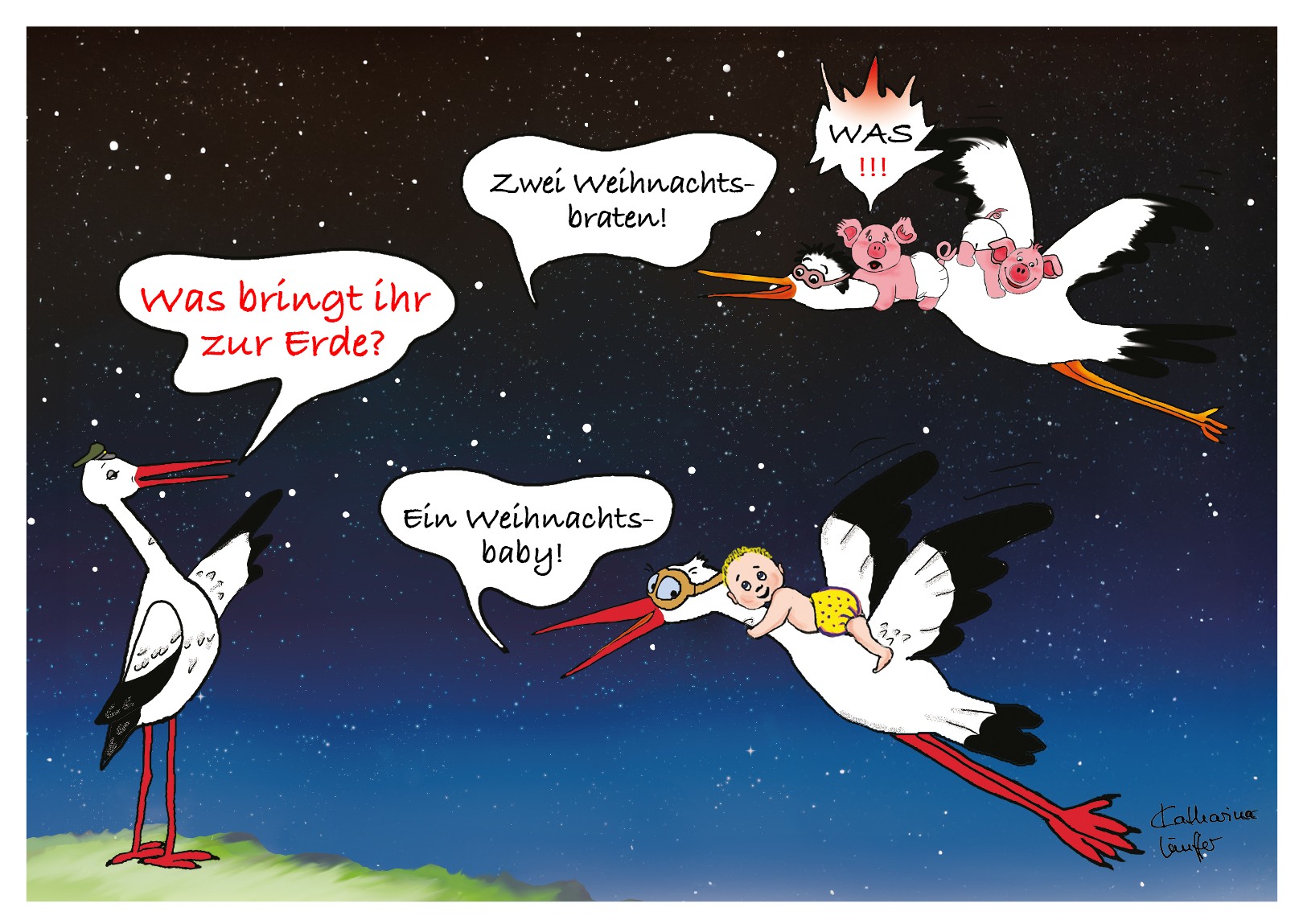 Weihnachtsbay oder Weihnachtsbraten
