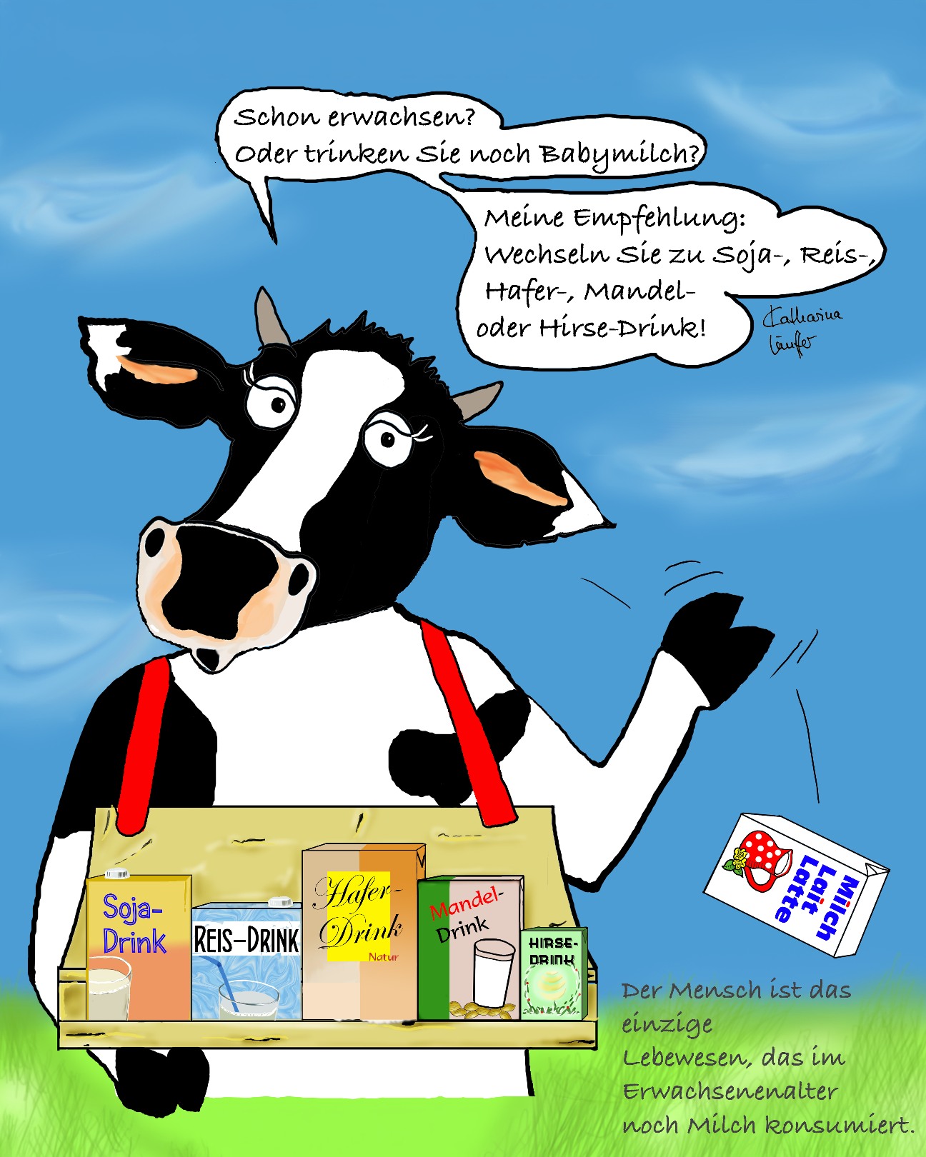 Kuhmilch … es gibt bessere Alternativen!