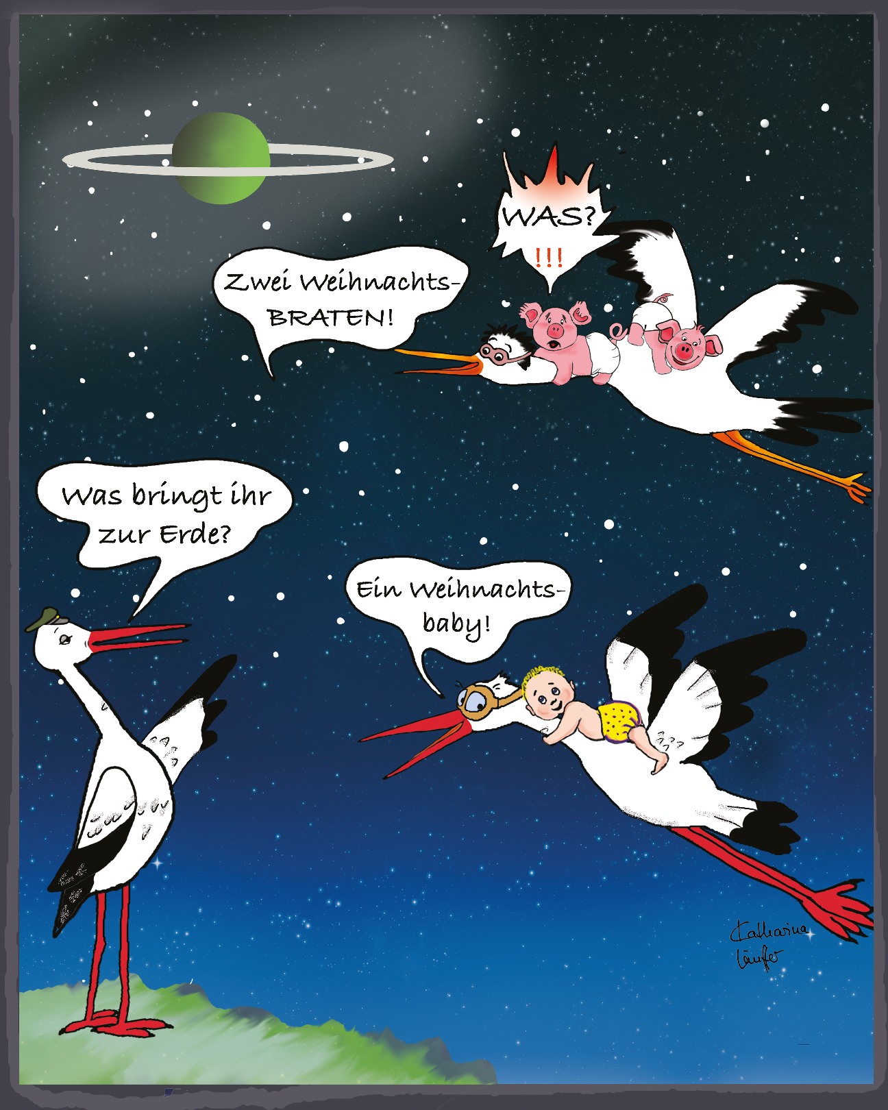Weihnachtsbay oder Weihnachtsbraten