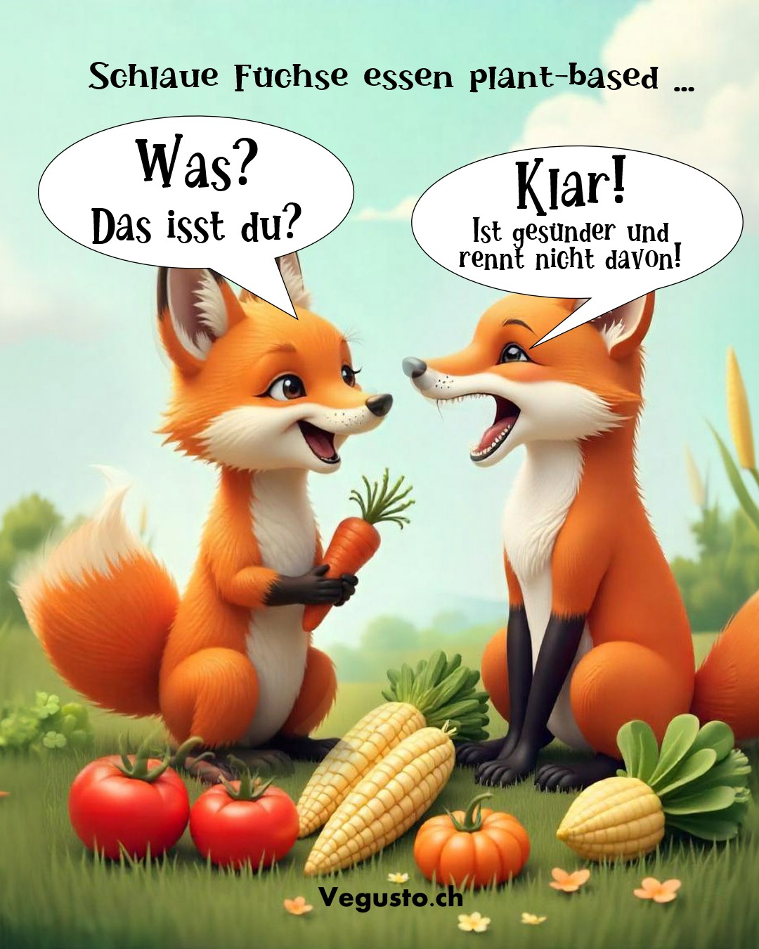 Vegan ist einfach bequemer!