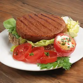 Vegan-Burger, Tomato