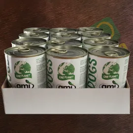 Ami-Dog, Nassnahrung für Hunde, Green - 12x