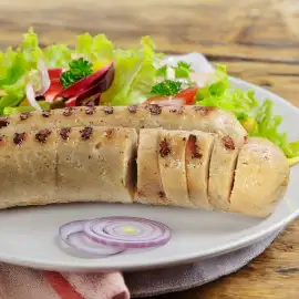 Vegan-Bratwurst, Zwiebel