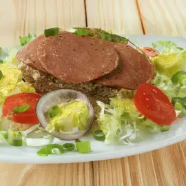 Vegan-Aufschnitt, Pikant