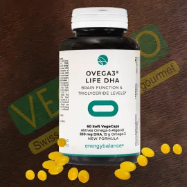 Omega-3 vegane Kapseln DHA