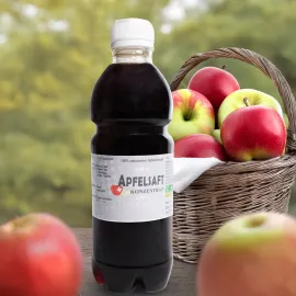 Organic apple juice concentrate, vegan
