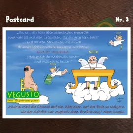 Comic-Postkarte Nr. 3 - Begegnung mit Petrus