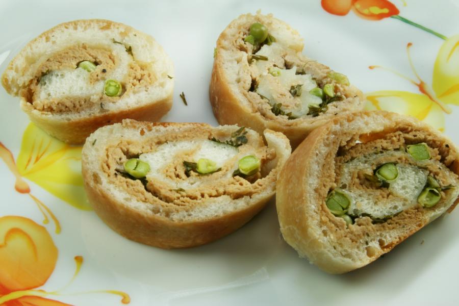 Roulade mit VeganMett