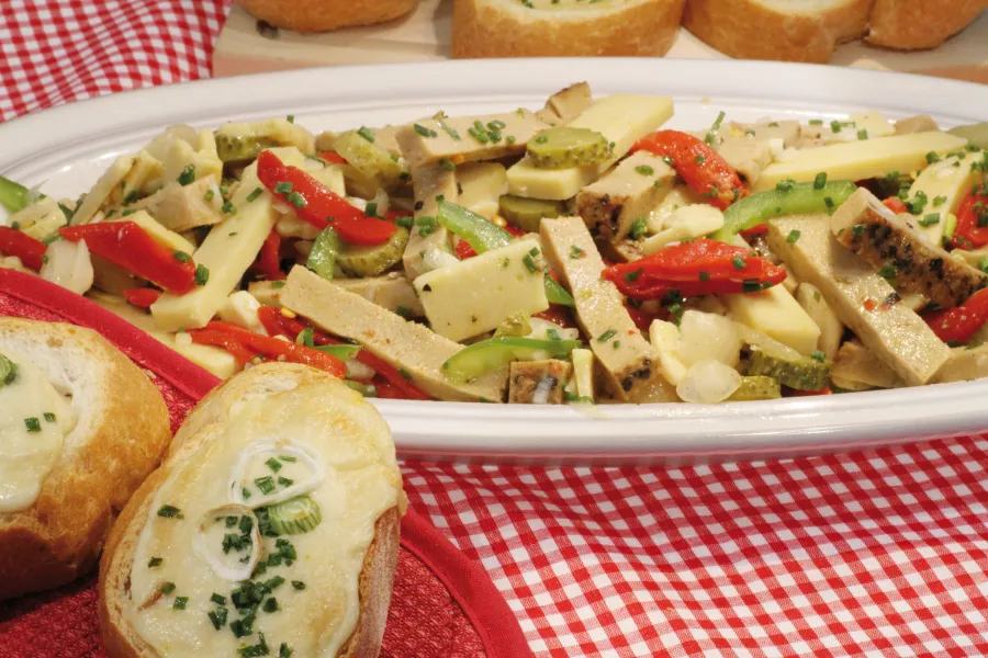 Hearty Main-Dish Salad with Vegusto