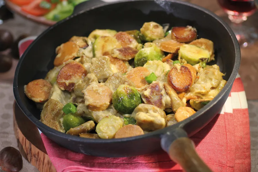 Maronen-Gnocchi mit Vegusto