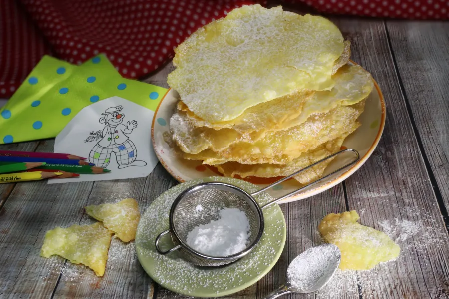 Vegan Fasnachtsküchlein (Carnival cookies) with MyEy