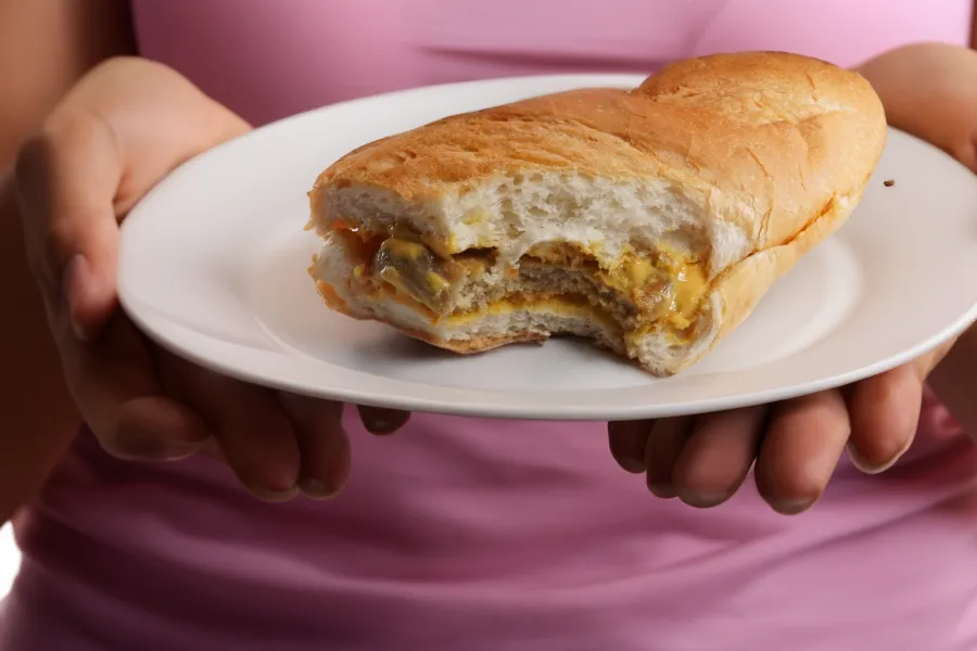 Rassige Dip-Sauce zu einem veganen Schnitzelbrot