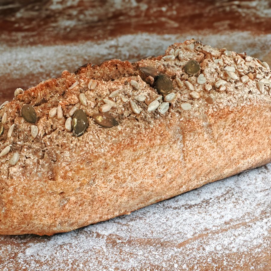 Buckwheat bread with just three ingredients\r\n <p>Buckwheat is rich in protein, fibre, B vitamins and minerals. The fermentation process used to make this bread makes it easier to absorb nutrients. This makes the proteins easier to digest and the swollen fibre in the bread stimulates intestinal activity.</p>