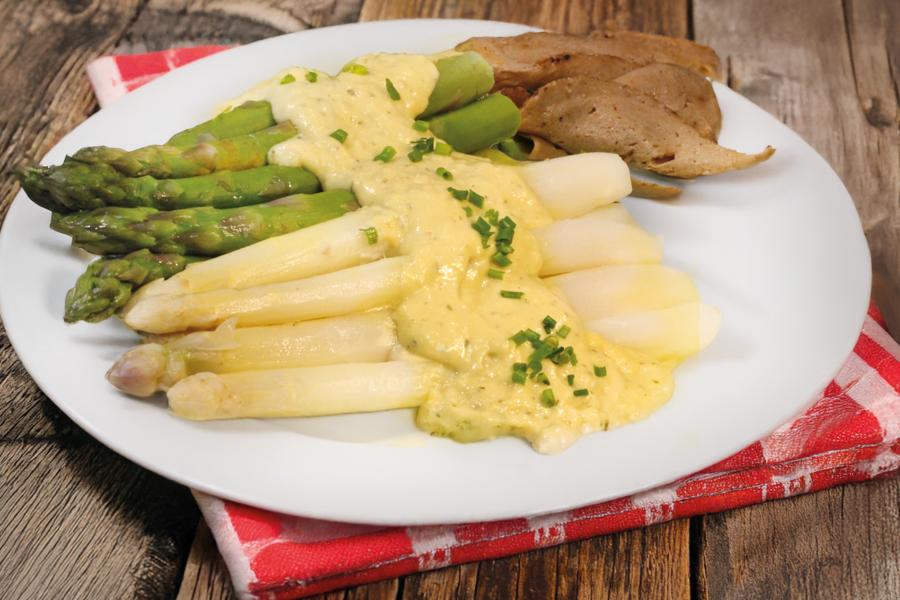 Veganer Spargeldip mit Eigeschmack