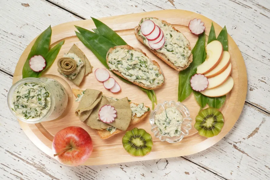 Wild Garlic Spread – the basic recipe